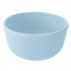 Глибока тарілка силіконова MinikOiOi Bowl - Mineral Blue