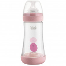 Пляшечка для годування Chicco Perfect 5 240 мл 2м+ рожева (20223.10.40)