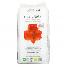 Органічні щоденні прокладки Eco by Naty Large 28 шт