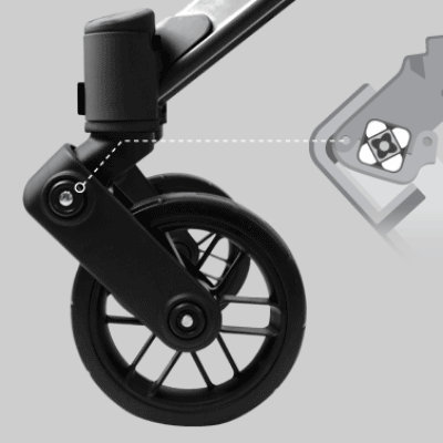 Система амортизації Quadshock коляски Orbit Baby G5